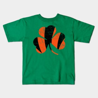 Cincinnati Shamrock St Patrick's Day Kids T-Shirt